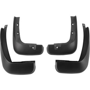 Hihaha Mud Flaps Splash Guards W/Mount Accessories for Honda Fit(Hatchback) 2011-2013 Front & Rear Mud Guards