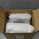 Kritkin 2 Pcs Korean Stone Pot Clay Cooking Pot Set Ceramic Sizzling Hot Bowl Korean Bibimbap Soup Dolsot Bowl with Lids for Ttukbaegi and Koreans Stew (38 oz)