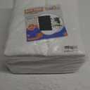 Basic Medium Bath Towels 24x48 Inches  Pack of 6  White Color  Soft and Absorbent Multipurpose Cotton Towels for Bathroom, Spa, Gym, Salon, Hotel, Clinics and Everyday Use