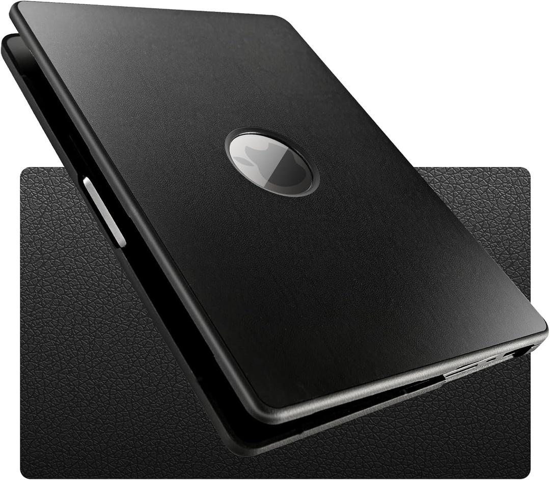 Travel Essential Case for MacBook Pro 14 inch, M5/M4/M3/M2/M1 Pro/Max Chip (2026-2021), Slim Protective Shell Cover, Advanced Cooling Ventilation, Business Executive Style, Black