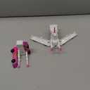 Transforming Car Robot Toys, Unicorn Racing Car Set, Boys and Girls, Automatic Deformation, Magnetic Connections, Educational, Collision to Magical Unicorns, Birthday Party (Pink)