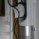 Bladeless Tower Fan, 1400W Space Heater & 40W Cooler Fan Combo with Remote, 80Oscillation, 8 Speeds and 3 Heating Modes, 9H Timer, LED Display, Fast Safety Heat and Quiet for Bedroom, Kitchen, Office