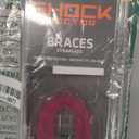 Shock Doctor Mouth Guard for Braces, Upper Teeth Protection, Instant Fit, Adult & Youth Sizes (Pink)