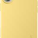 MOFT for iPhone 17 Case- MOVAS Snap Case, MagSafe Compatible, Soft-Touch Vegan Leather, Classic Minimalist Design, Lightweight, Stain-Resistant & Camera Protection, Panna Cotta