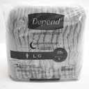 Depend Night Defense Men's Overnight Adult Incontinence Underwear Large 14 Count
