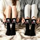 3 x Parma77 Gift for Boyfriend, I Love My Girlfriend Socks,Valentines day gifts for him, Magnetic Holding Hands Socks, Romantic Gifts for Anniversary, Valentines gifts, Birthday