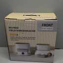 Portable Washing Machine, 16L Foldable Mini Washing Machine & Spin Dryer, Collapible Compact Washer, Small Folding Laundry Washer,RV, Blue Socks, Baby Clothes, Underwear, Dorm, Camping, Apartment,