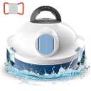 INSE Y10 Cordless Robotic Pool Cleaner, Automatic Pool Vacuum, 90 Mins Runtime, Self-Parking, Powerful & Lightweight, IPX8 Waterproof, Ideal for Flat Above/ In-Ground Pool up to 1100 Sq.Ft