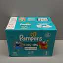 Pampers Diapers - Baby Dry - Size 1, 120 Count, Absorbent Disposable Infant Diaper 
