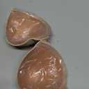 HANSCA Backless Strapless Push Up Bra for Women Thick Padded Sticky Underwired Bras Self Adhesive (Nude) B