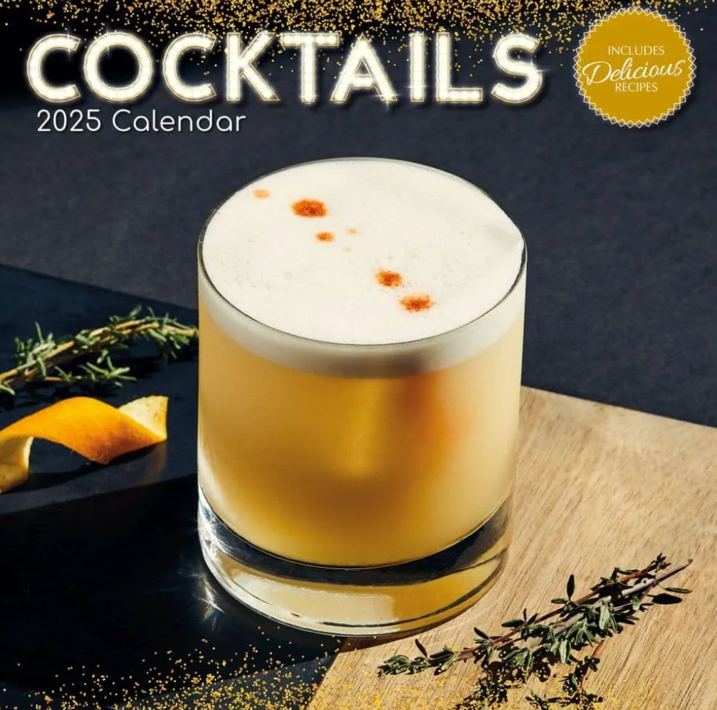 Cocktails 2025 - 16 Month Calendar: Original The Gifted Stationery Co. Ltd [Multilingual] [Calendar] (Wall Calendar)