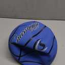 Champion Sports Rubber Basketballs  Heavy Duty Pro-Style, Indoor/Outdoor Use, Premium Basketball Equipment for Physical Education, Various Sizes & Colors (Size 3, 5, 6, 7) (Blue)