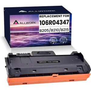 ALLWORK B205/ B210/ B215 Toner Cartridge Replacement for 106R04347 (High Yield 3,000 Pages) use for Xero x B205 B210 B215 B205NI B210DNI B215DNI B205MFP B215MFP Printer Ink (Black, 1-Pack)