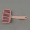 Swihauk Self Cleaning Slicker Brush for Dogs & Cats - Skin Friendly Grooming, Deshedding, Hair Removal for Puppies & Long/Short Haired Pets, Pet Supplies Accessory, Pink