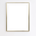 Gold metal frame A2 A3 A4 A2 30x40 50x70 70x100 large thin minimalist Scandinavian modern coastal boho style mid-century glam wedding sign