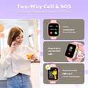 4G Kids Smart Watch for Boys Girls with GPS Tracker, Kid Smartwatch Phone Call SOS Video Call for Kids Birthday Gift Ages 4-12
