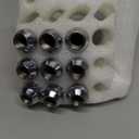 M14x1.5 Spiked Lug Nuts, 3/4" Hex Closed End Nut with 1 Socket Key, Wheel Spiked Lug Nuts for Silverado Sierra 1500 2500 3500, F150 F250 F350, Fit for Aftermarket Wheel (Chrome)