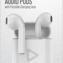 Acoustix True Wireless Audiobuds w/Charging Case - White