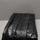 RV Awning Fabric Replacement, 18.5oz Heavy-Duty Weatherproof Vinyl Camper Awning Replacement Universal Outdoor Canopy for RV, Motorhome, Trailer Awnings (Black, 18'(Fabric 17'2"))