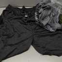 Real Essentials 4 Pack: Men's Mesh 7" Athletic Zipper Shorts Workout Gym Running Basketball (XL)