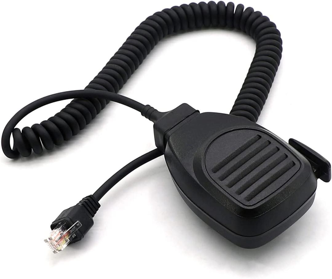 CB Microphone Replacement for Kenwood Mobile Transceiver RJ45 6PIN Ham-Mic Vehicle Radio KMC-30 TK-630 TK-760 TK-760HG TK-780 TK-868 TK-980 TKR-750 TK-850 TM-271E TK-7108HM HYT TM-800 TM-610