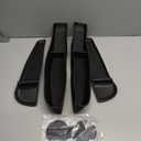 4PCS Door Side Storage Box for New 2025-2026 Tesla Model Y Juniper, Waterproof TPE Front & Rear Door Pocket Organizer Tray, New Model Y Juniper Interior Accessories