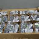 Mission Ridge Men's Slip On Shoes, Size: 10, Grey, 24 Pairs