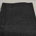 OTOSTAR Linen Throw Pillow Covers Set of 2 Decorative Square Pillowcases Cushion Covers 14x14 Inch for Home Decor Sofa Bedroom Car 35 x 35 CM Black