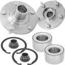 [2-Pack] BR930568K - Front Wheel Hub Bearing Assembly Compatible with [Lexus] ES330, ES350, RX330, RX350, RX400H, [Toyota] Avalon, Camry, Highlander, Solara [Please See Description for Fitment]