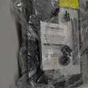 Bonsenkitchen Vacuum Sealer Machine, Globefish Technology for Perfect Vacuum Sealing, Powerful Low-Noise Food Vacuum Sealer with Easy Handle Design, Built-in Cutter & Bag Storage, 1 Bag Roll & 10 Bags (Silver Black)