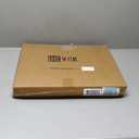 VCK 12x16 Picture Frame 2 Pack, Natural Wood Grain Brown Walnut & HD Glass, Display 8x12 Poster with Mat or 12x16 without Mat, Wall Hanging