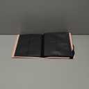 Uxcell 4 Pocket Trading Card Binder, PU Cover Card Collection Binder 160 Side Loading Card Binder Card Album Folder for TCG, Game Cards, Sports Cards(Pink)