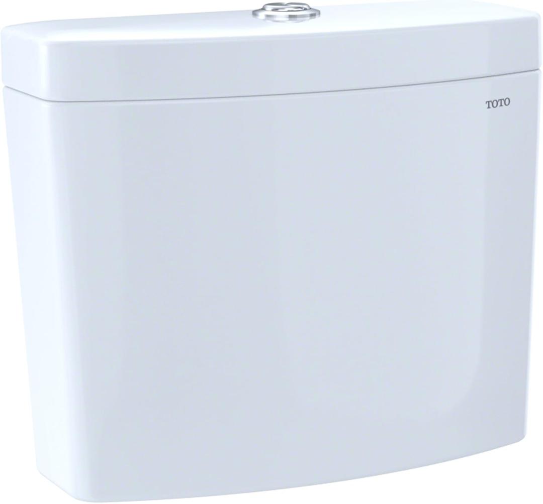 TOTO Aquia IV Dual Flush 1.28 and 0.9 GPF Toilet Tank Only with WASHLET+ Auto Flush Compatibility, Cotton White - ST446EMNA#01