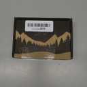 pularys Mini Wallet LONDON - Credit Card Holder Made of Italian Leather - RFID blocking - Up to 9 Card Slots - Coin Pocket - For Men and Women - Classic Design (Black)