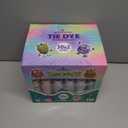 30 Colors Tie Dye Kit, Tie Dye Set for Kids, Pre-Filled Tye Dye Bottles, Non Toxic Permanent Fabric Dye Art Set, Easy DIY Fabric Art - Create Fun (30 Colors)