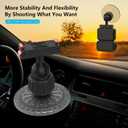 Mini Suction Cup Car Mount DJI Osmo Nano Accessories, with Magnetic Mount Quick Release Adapter Base Inside Dash Dashboard Vacuum Glass Sucker Holder Attachment