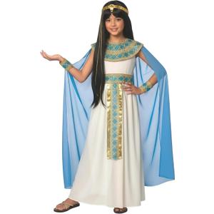 Morph Cleopatra Costume Kids, Egyptian Costume Kids, Cleopatra Costumes for Girls, Egyptian Costumes Girls (Medium)