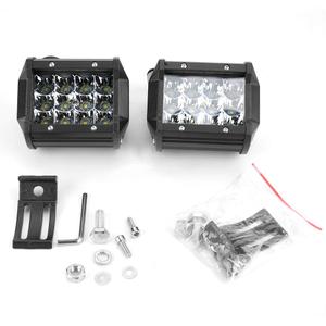 LED Work Light, 1 Pair 1V-48V 4inch 4-Row 36W Universal Working Light Bar Driving Lamp for Trucks Forklifts Off Road Vehicles Engineering Vehicles Cars Ships Motorcycles