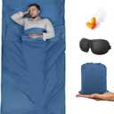 Sleeping Bag with Eye Covers