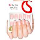Curvlife Soft Gel Nails with French Press on Nails Design Full Cover False Nails for Women Reusable Nail Kit with Nail Glue Adhesive Tabs Nail File (0.1 Fl Oz (Pack of 1))