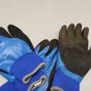 Waterproof Winter Work Gloves for Men and Women, Touchscreen, Freezer Gloves, Thermal Insulated, for Cold Weather (X-Large, Blue)