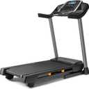 NordicTrack T Series Treadmills | Compact Treadmills for Home Gym Use With Cushioned Deck, Smart Incline Control, Heart Rate Training, and Guided Workouts