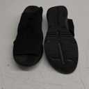 Women Walking Sandals Arch Support Orthotic Comfortable Plantar Fasciitis Non-slip Casual Open Toe Sport Sandals for Athletic Summer Beach (8, Black)