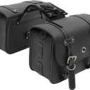 Mobestech Motorcycle Fork Bag Saddlebag for Motorbike Weatherproof Roomy Storage