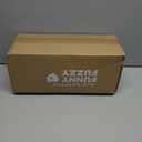 FUNNY FUZZY Pet Couch Covers for Sofa, Dog Couch Bed Washable Plush Pets Mat for Furniture Protector Cream Square Plaid Cozy Sofa Pad for Cats, Black (33.5"L x 30.5"W x 5.5"Th)