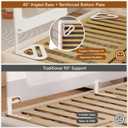 3-Sided Toddler Bed Rail for King Size Beds, Extra Tall Baby Guard Bed Rail
Reinforced Bed Rails for Baby, Adjustable 2–13" Mattress Fit, No-Drill, Foldable, Safety Child-lock Bedrail for Co-Sleeping