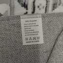 RUGSREAL Large 9 x 12 Boho Area Rug for Living Room - Non Slip, Low Pile, Machine Washable Farmhouse Carpet for Bedroom, Home Office (Black)