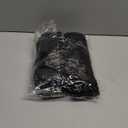 Duufin 8 Pairs Soccer Baseball Softball Football Socks for Youth Boys Girls Kids Unisex Knee High Athletic Socks (10-15 Years, Black)