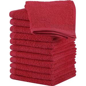 Utopia Towels Cotton Washcloths Set - 100% Ring Spun Cotton, Premium Quality Flannel Face Cloths, Highly Absorbent and Soft Feel Fingertip Towels (24 Pack)