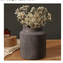 Rustic Vases for Home Decor. Ceramic Vase for Dining Table Decor. Terracotta Decorative Vase 6.1IN. ZSHLXM